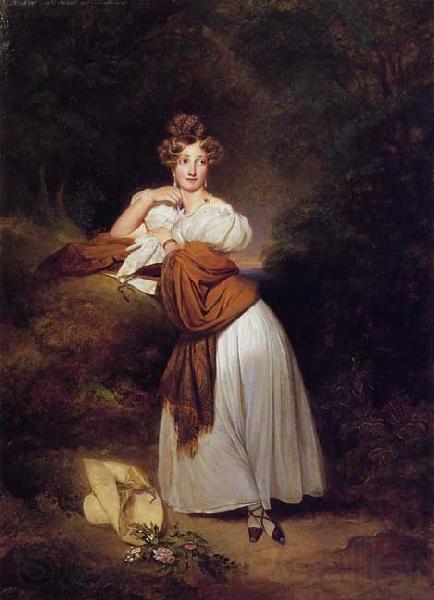 Franz Xaver Winterhalter Sophie Guillemette, Grand Duchess of Baden France oil painting art